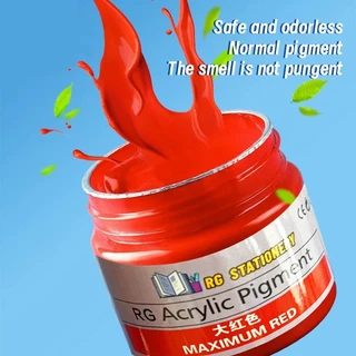 สีอะคริลิค Color Selected ขนาด 300ml สีสีสำหรับเด็กและผู้ใหญ่สำหรับผ้า/เสื้อผ้า/เล็บ/ผ้าใบ/ หิน ภาพวาดกันน้ำ