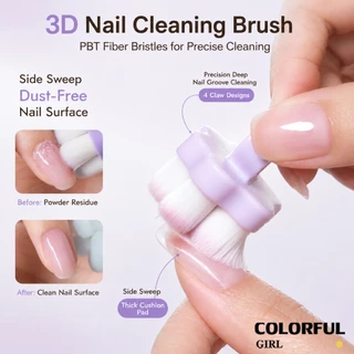 ✨ พร้อมส่ง ♡ แปรงปัดฝุ่นเล็บลายอุ้งเท้าแมว 3D｜แปรงปัดฝุ่นเล็บแบบสวมนิ้ว｜ขนแปรง PBT นุ่มพิเศษ｜อุปกรณ์ทำความสะอาดผงฝุ่นเล็บแบบมืออาชีพ