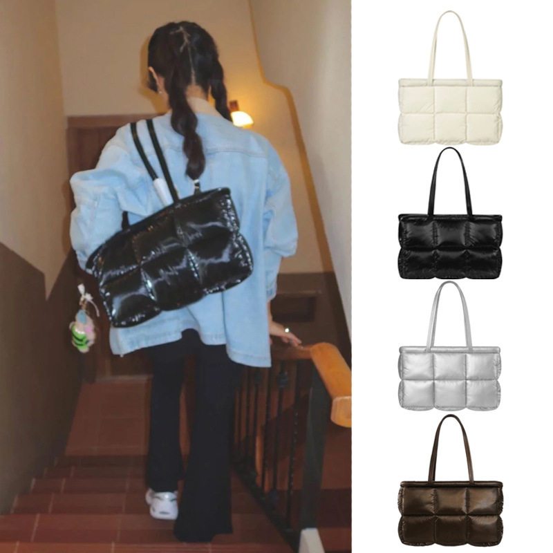 STAND OIL Bubble Bag ของแท้จากเกาหลี กระเป๋าสะพายไหล่ Tote Bag ดีไซน์มินิมอล ลดราคา 40% พร้อมส่ง