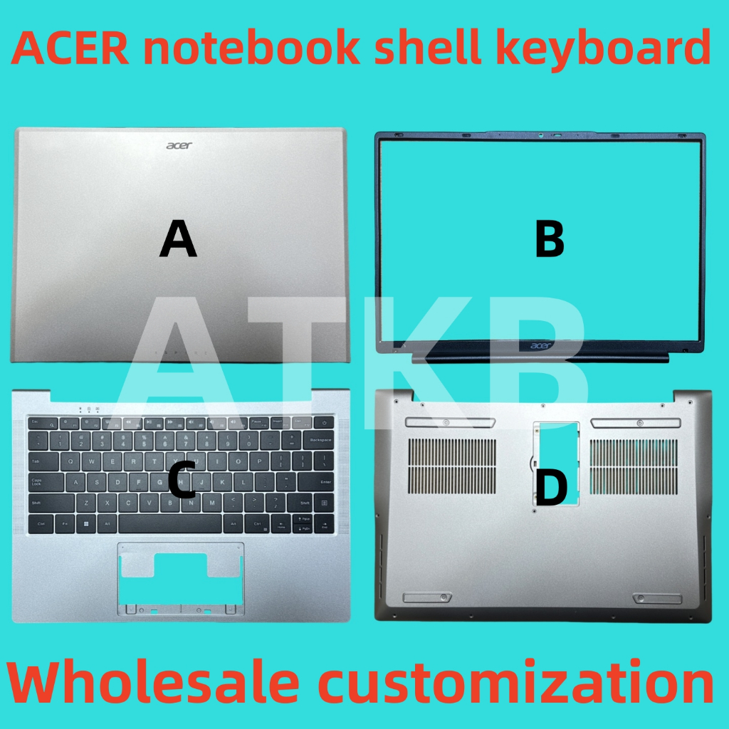 AL14-31P คีย์บอร์ดสําหรับ ACER Aspire Lite14 AL14-31P N23G1 AL14-31P-C6PU MB2832001
