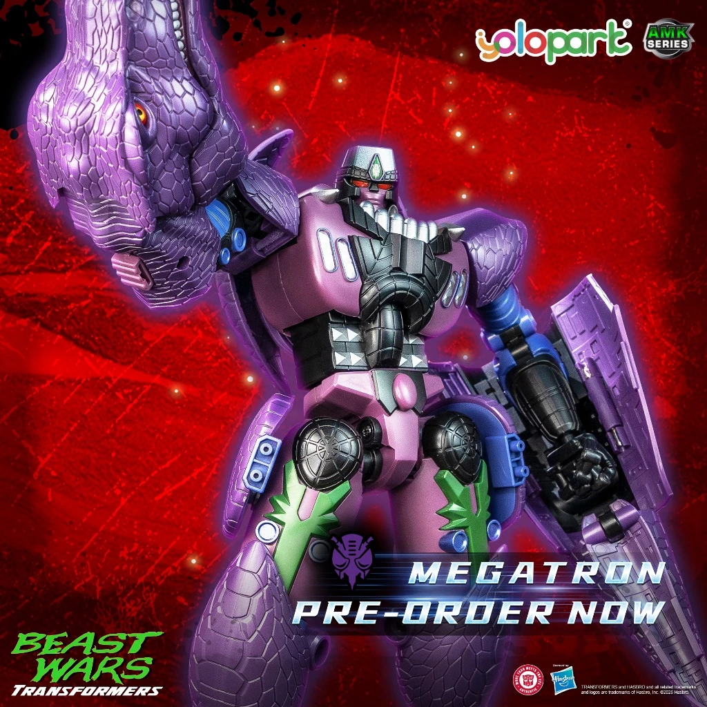 YOLOPARK AMK Series Transformers Beast Wars Megatron 22cm 1/10 Model Kit