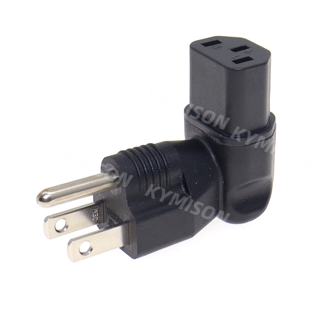อเมริกาถึง C13 หญิง Adaptor Plug NEMA 5-15P UPS PDU Power Outlet Connector US 3P Receptacle แปลงซ็อกเก็ต