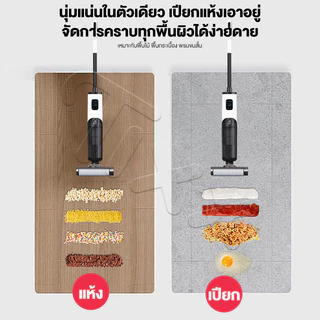 TIXX เครื่องล้างพื้น ดูดฝุ่น 25000Pa รุ่น GT503 pro Wet and Dry Vacuum Cleaner