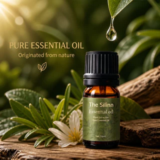 น้ํามันหอมระเหยอโรมาธรรมชาติบริสุทธิ์ Silins 10ML | น้ําหอมโรงแรมและสวน