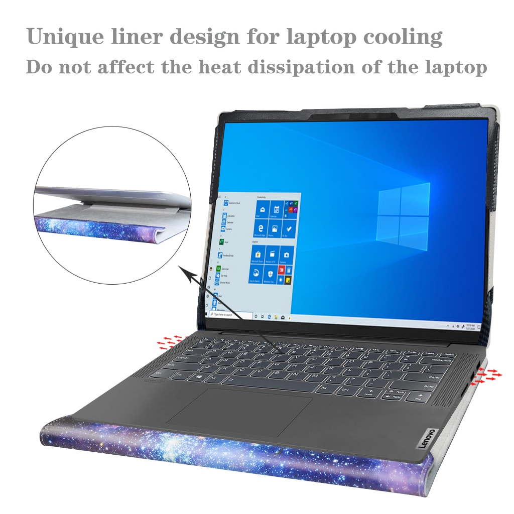 Custom PU หนังป้องกันสําหรับ HP ZBook 8 G1i 14/ZBook Firefly 14 G11 A/ZBook Firefly 14 G11/ZBook Fir