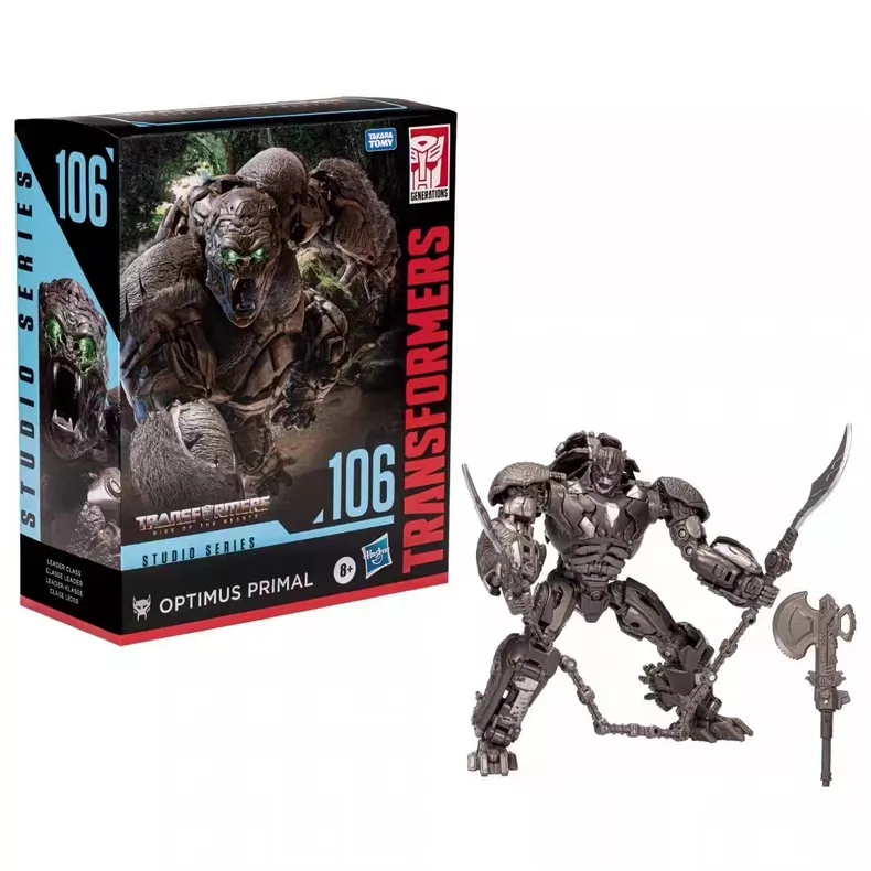 Hasbro Transformers ระดับ 106 Optimus Prime และของเล่นแปลงร่าง Optimus Prime ไฟฟ้า 7 Optimus Prime