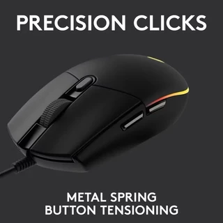 Logitech G102 G304 เมาส์เกมมิ่ง เมาส์ไร้สาย LIGHTSPEED ไฟ RGB ของแท้ [สีดำ/สีขาว]