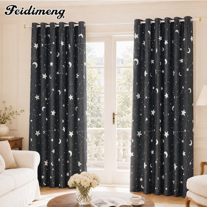 FDM ผ้าม่านตาไก่ 4 แบบ หนากันแสงสูง หรือบางลูกไม้โปร่ง เนื้อนุ่ม กันความร้อน UV ติดตั้งง่าย