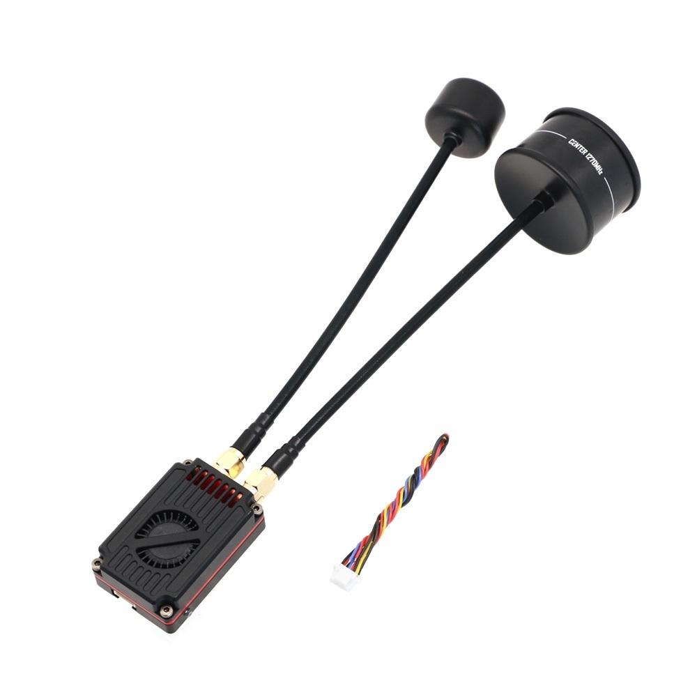 RUSHFPV OverShoot 1.3G/3.3G Dual-Band 4W VTX เครื่องส่งสัญญาณรองรับ IRC Tramp Protocol 7-30V วิดีโอส