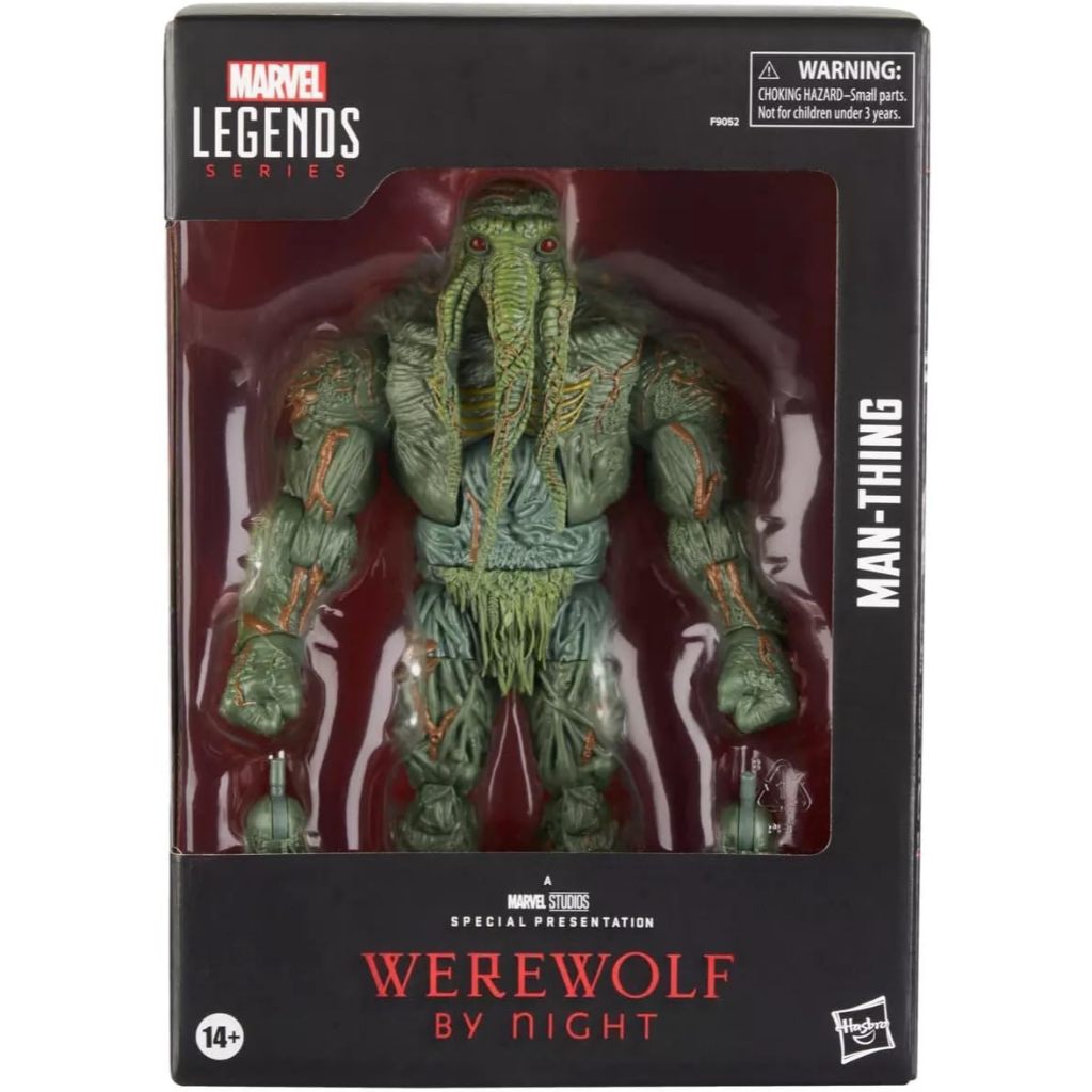 Marvel Legends Man-Thing Deluxe Action Figure, Marvel Studios: Werewolf by Night, 6 นิ้ว, MCU-Inspir