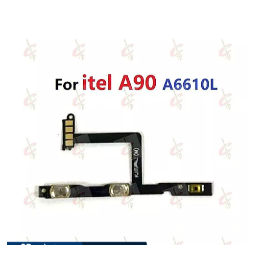 สวิตช์ระดับเสียงเปิดปิดปุ่ม flex สําหรับ itel A90 A6610L