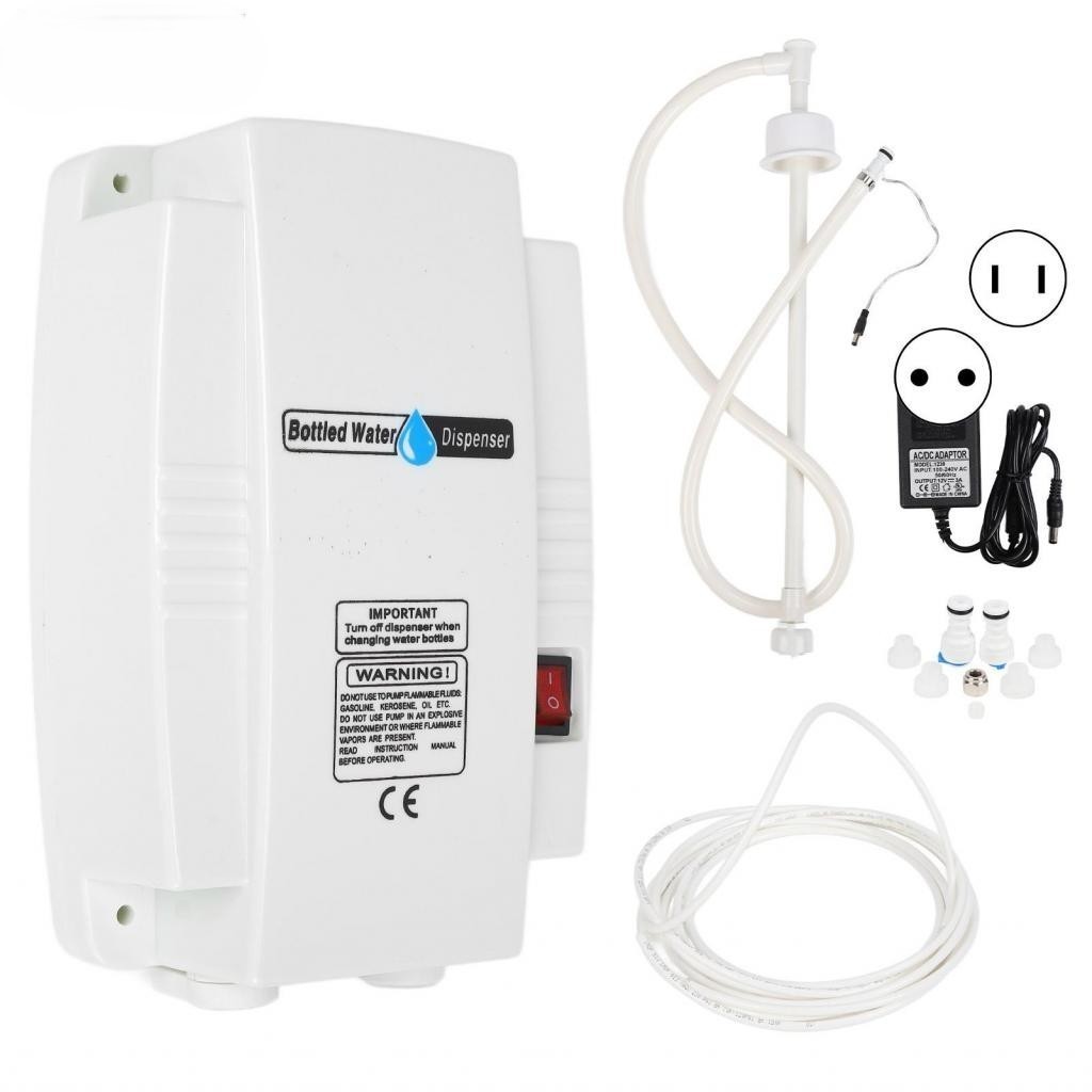 ขวดน้ำตู้ปั๊มระบบหลอดเดียวตู้บรรจุขวด Anti Backflow 100-240VAC 25 W 40PSI สำหรับเครื่องชงกาแฟน้ำพุดื่ม