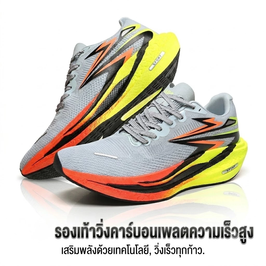 รองเท้าผ้าใบรองเท้าวิ่งน้ําหนักเบาระบายอากาศได้ดีสําหรับเดินและวิ่งแฟชั่นใหม่