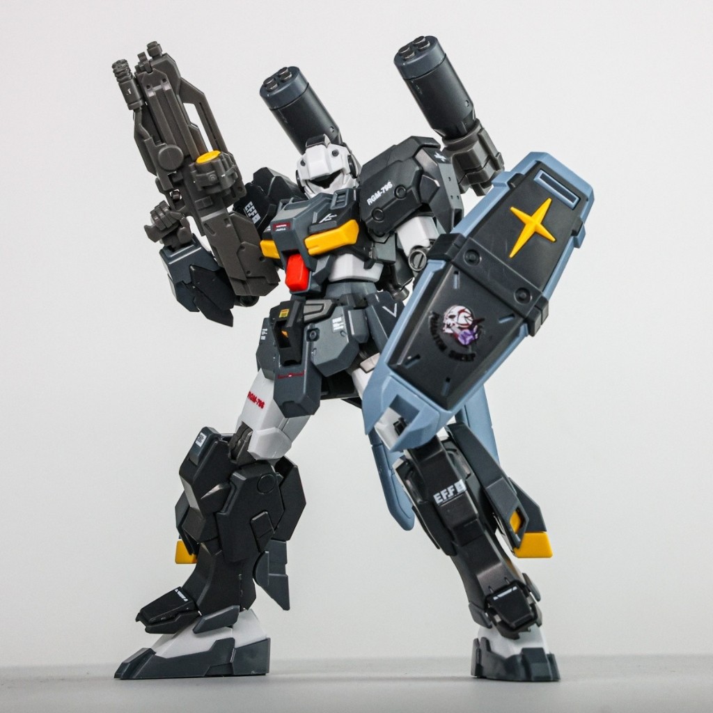 Rilai Dark Defense Line HG 1/144 ประกอบโมเดลแว่นตากันแดด Body Water Delivery สติกเกอร์