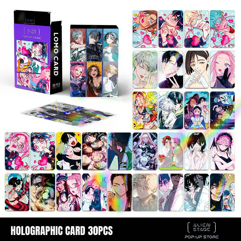 Alien Stage Laser Lomo Card Ivan Till Photocards Mizi Suae Luka Hyuna แฟนตัวละครคอลเลกชันของขวัญ