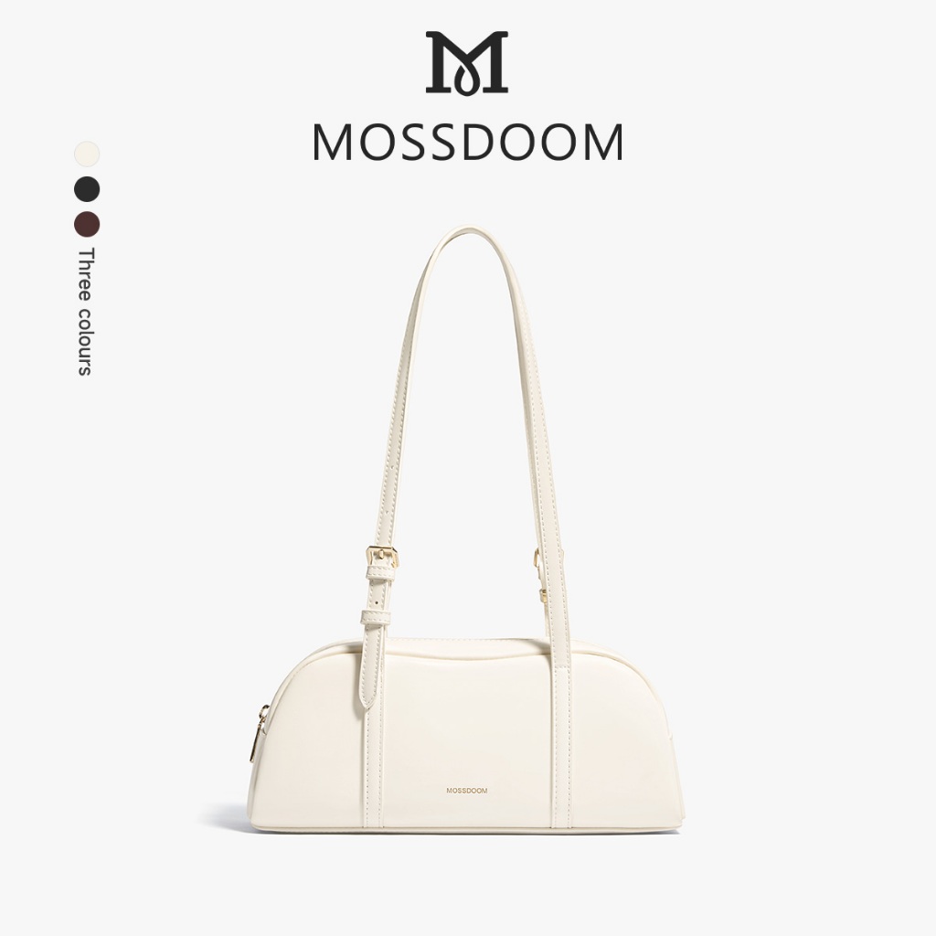 MOSSDOOM The Muse Siella Bag กระเป๋าสะพายไหล่ทรงยาว เรียบหรู มินิมอล แมตช์ได้ทุกลุค