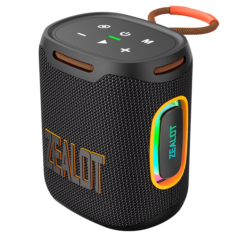 ZEALOT S122 ลําโพงคาราโอเกะกลางแจ้ง BT5.4 25W Full-Range ลําโพง IPX6 กันน้ํา 6000mAh แบตเตอรี่ขนาดให