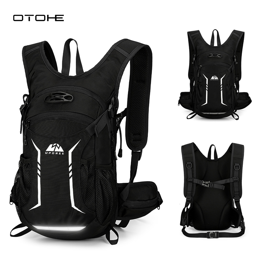 OTOHE แฟชั่นกระเป๋าเป้สะพายหลังขี่จักรยาน Ultralight เดินป่ากระเป๋าเป้สะพายหลังกลางแจ้งกันน้ำถุงน้ำเสริม