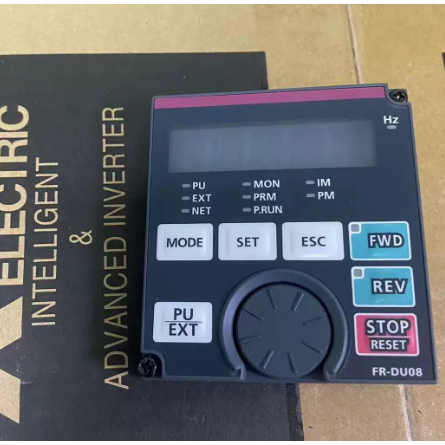 Mitsubishi Inverter FR-DU08 แผงดําเนินงาน FR-DU08 FR-DU07 FR-PA07