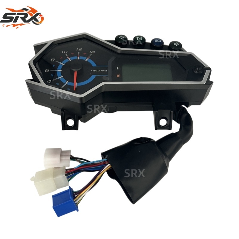 มาตรวัดความเร็วรถจักรยานยนต์สําหรับ Italika 200Z 200z 200 z 2019-2022 F04010242 Digital LED ODO Tach