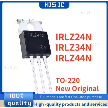 1-5PCS นําเข้าต้นฉบับ IRLZ24NPBF IRLZ24N IRLZ34NPBF IRLZ34N IRLZ44NPBF IRLZ44N TO-220 คุณภาพสูงในสต็