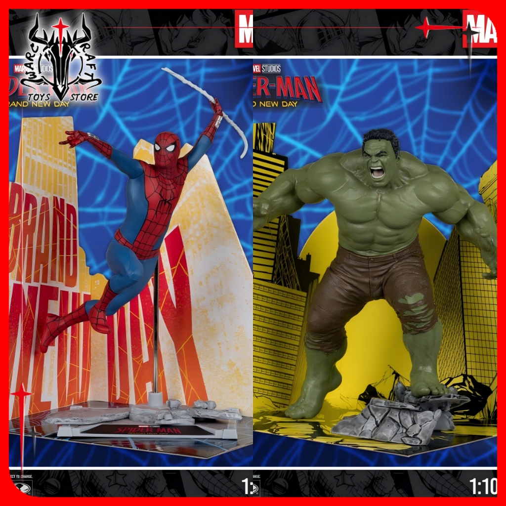 [มีในสต็อก] McFarlane Toys Marvel Spiderman Brand New Day Studios Collection1:10th Figure