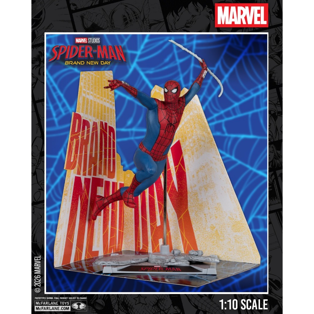 มีในสต็อก McFarlane Toys Marvel Spiderman Brand New Day รูปที่ 2