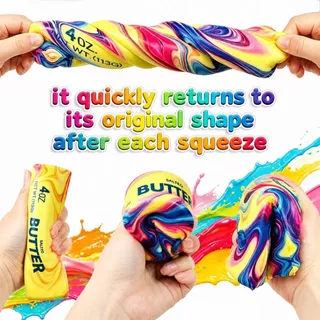 💖ส่งของจากไทย💖 Butter Butter Stick Squishy ToySoft ช้า Rising Butter Squeeze Stress Ball สมจริง Fidget สําหรับสํานักงานโรงเรียนความวิตกกังวลสําหรับเด็กผู้ใหญ่,ความวิตกกังวล ADHDออทิสติกของขวัญ