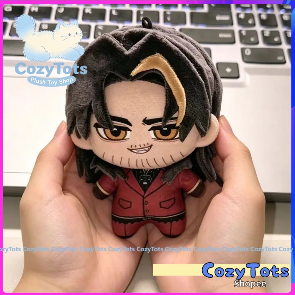 10cm Limbus Company Lei Heng ตุ๊กตาตุ๊กตาจี้ตลกเกมพวงกุญแจยัดไส้ของเล่นตุ๊กตาแฟนรวบรวมวันหยุดปัจจุบันของขวัญ