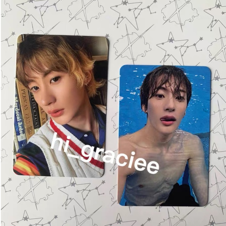 RIIZE Photocard Regular One PACKAGE การ์ดพิเศษรุ่นสีขาว ANTO Photocard เวอร์ชันแท้