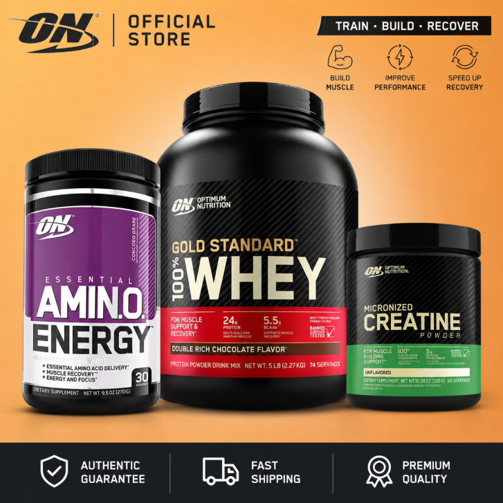 Optimum NutritionGold Standard WheyProtein Powder 2lbs/5lbs - 24g ProteinPerSeningard Product