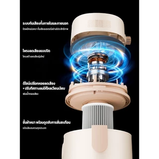 TIXX เครื่องดูดฝุ่น 15 ลิตร ม้วนสายไฟอัตโนมัติ Wet & Dry สีสวย เหมาะสำหรับบ้าน คอนโด Vacuum Cleaner
