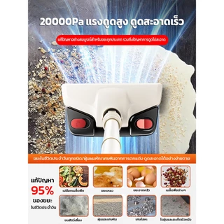 TIXX เครื่องดูดฝุ่น 15 ลิตร ม้วนสายไฟอัตโนมัติ Wet & Dry สีสวย เหมาะสำหรับบ้าน คอนโด Vacuum Cleaner