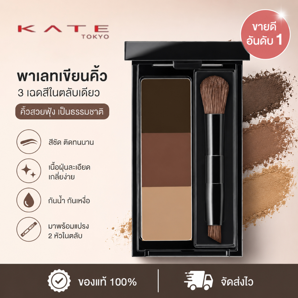 Kate Eyebrow powder designing Eyebrow 3D