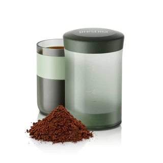 WACACO Prestina, All-in-1 Portable French Press Coffee Maker, Folding Manual Brewer for Camping, Hiking & Travel, ทําความสะอาดง่าย