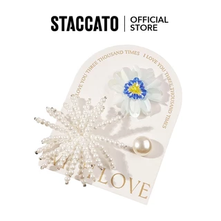 Staccato Women's Jelly Shoe Charms รองเท้าดอกไม้เหมาะสำหรับรองเท้าวุ้น