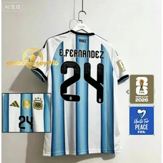 ArgentinaTeam 26/27 ซีซั่นแฟนๆฉบับเหย้า S-4XL MESSI