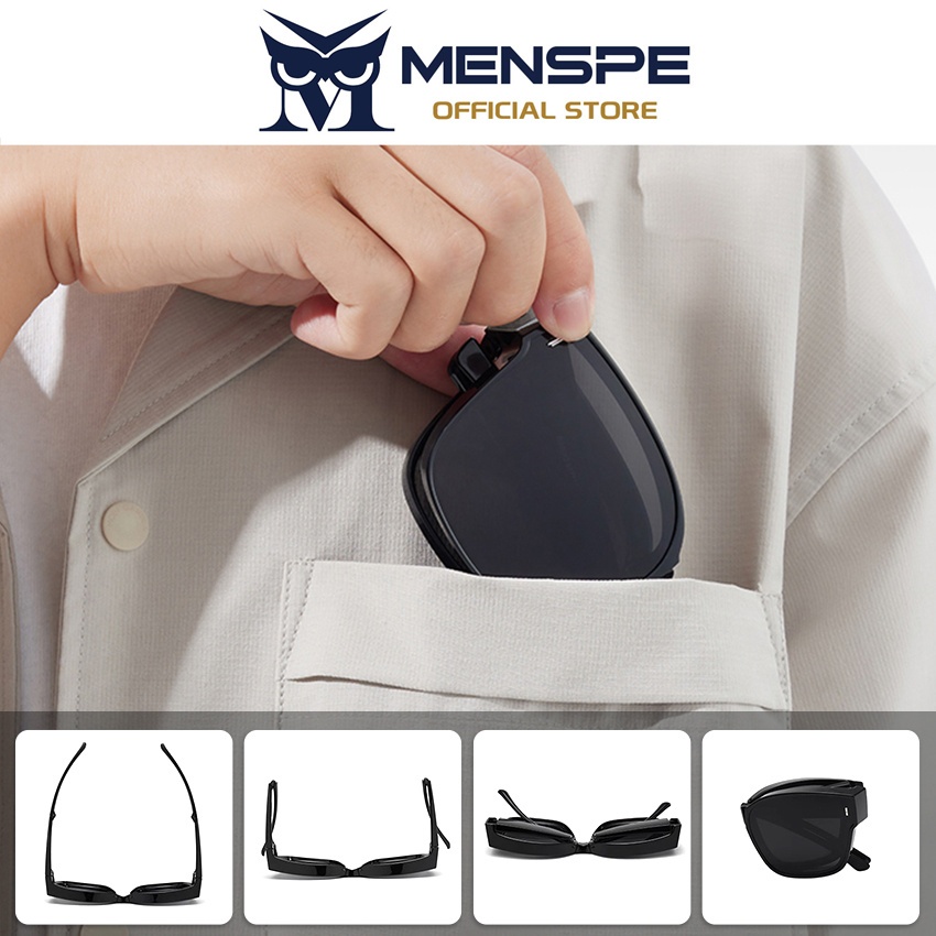 MENSPE نظارة شمسية قابلة للطي UV400 — صورة 5