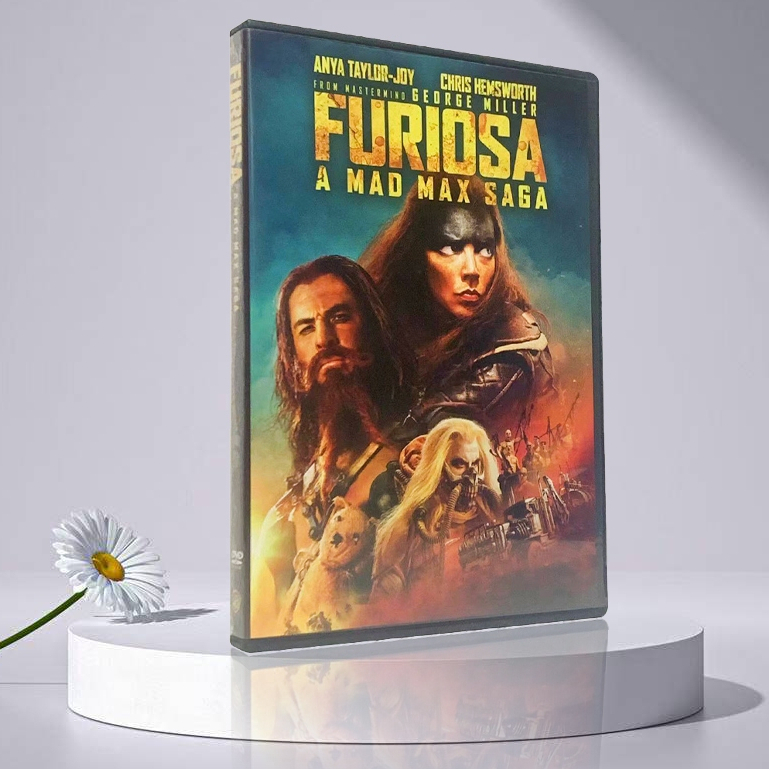 Original Furiosa: A Mad Max Saga DVD Movie A Mad Max Saga 1DVD HD ละครอเมริกันการออกเสียงภาษาอังกฤษ