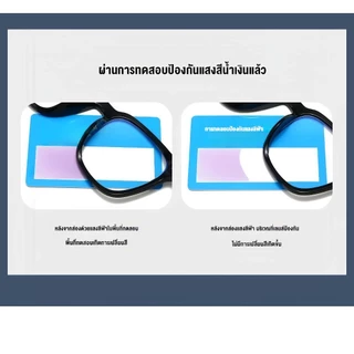 แว่นสายตาสั้น แฟชั่น ป้องกันรังสี UV เลนส์ออโต้ ออกแดดเปลี่ยนสี ป้องกันแสงสีฟ้า ตัดแสงจ้า 0.00 ถึง -6.00