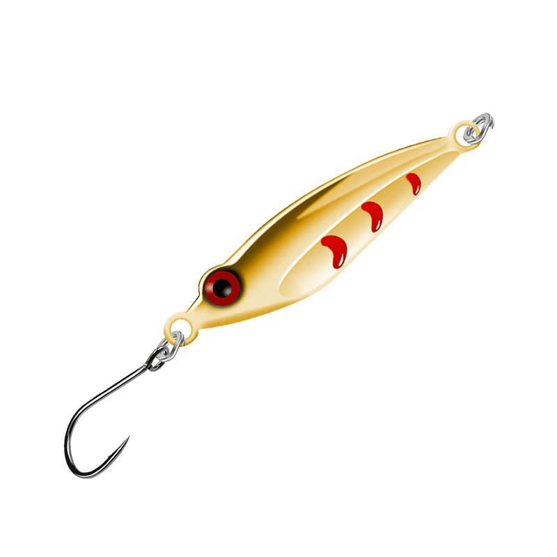 DUODUOYU 1PCS Micro Metal Jig Mini VIB Lure 2.5g/4.5g โลหะ Cast Jig ช้อน Pesca ปลา Micro เลื่อมเหยื่