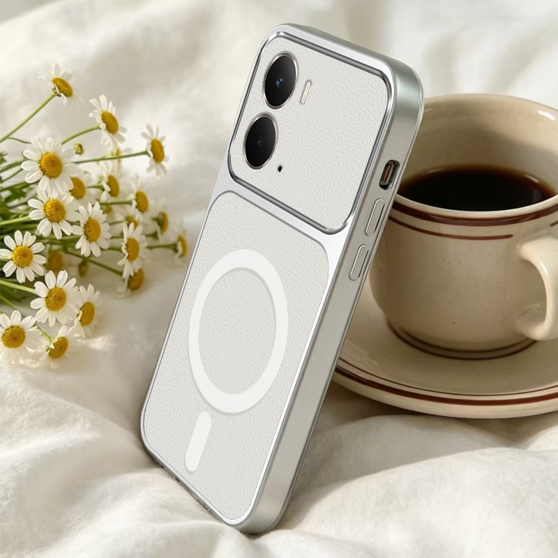สําหรับ เรียลมี พี4x RMX5366 5ก 4ก เคสโทรศัพท์แม่เหล็กหนังเนื้อนิ่ม,รวมทุกอย่าง,ระดับไฮเอนด์ใหม่อินเทรนด์ป้องกันการตกปลอกป้องก