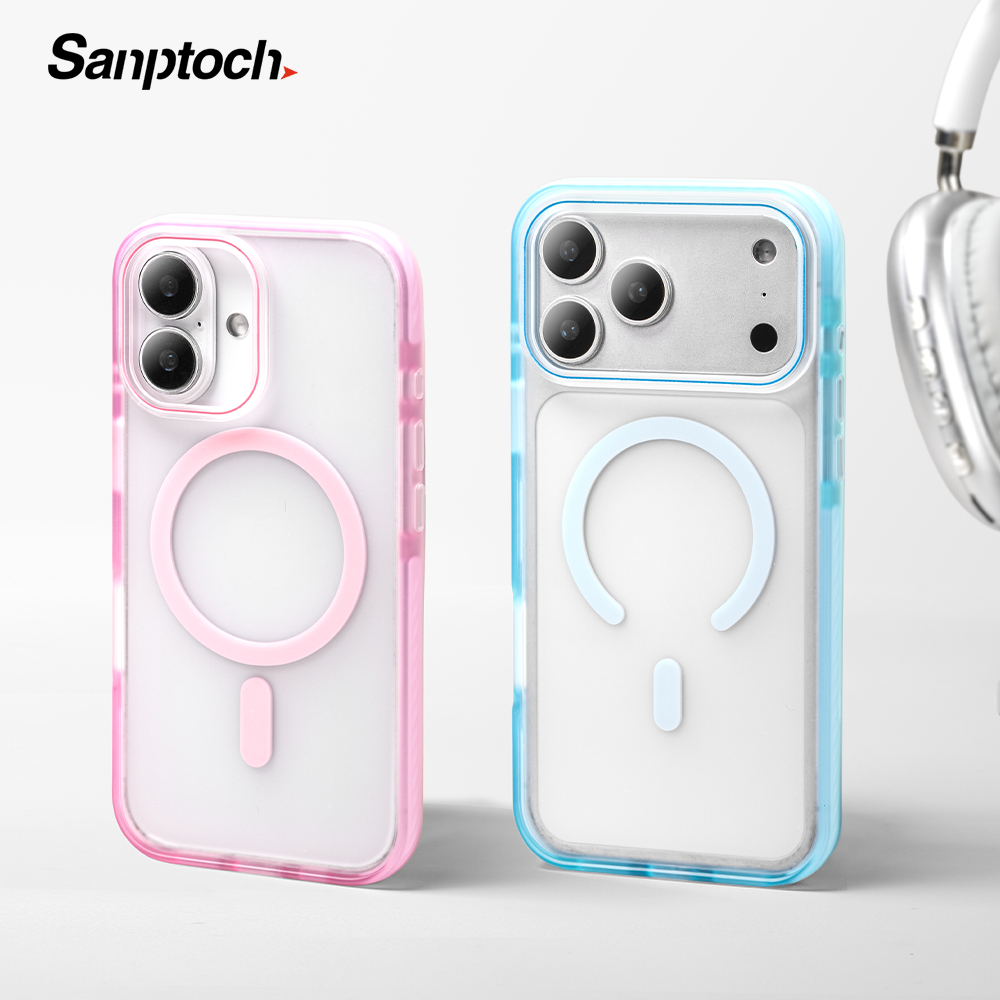 Sanptoch สําหรับ Magsafe Premium Matte เคสโทรศัพท์สําหรับ