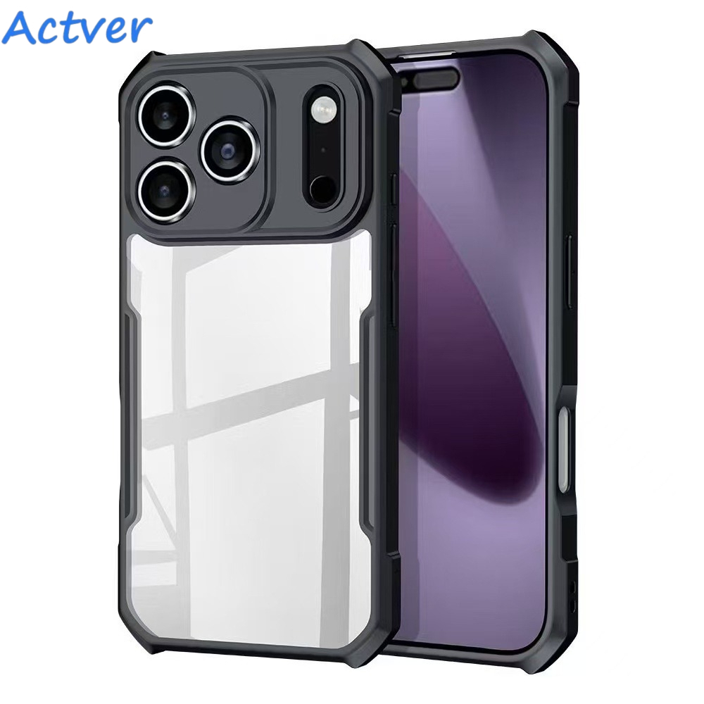 ⚡️ส่งจากไทย⚡️HHL แข็ง เคสกันกระแทก เคสใส สำหรับ iPhone 15 15pro 15plus 15pro max iPhone 16 16pro 16plus 16pro max