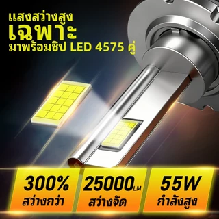 TUFFOO 1 คู่ D1S D2S D2R D3S D4S D4R D8S LED ไฟหน้าหลอดไฟ Canbus 6000K สีขาว 4300K สีขาวอุ่น/สีขาวเหลือง