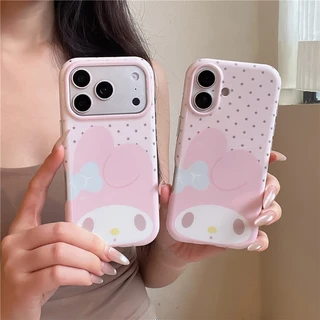 IPhone 17 Pro max เคสโทรศัพท์กระบวนการ TPU รูปแบบการ์ตูนหน้าใหญ่