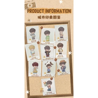 JOTOYS UKIO City Impressions Series กล่องตาบอด, ของเล่นศิลปะ, เครื่องประดับตกแต่ง, ของขวัญสําหรับผู้ชายและผู้หญิง, ของขวัญวันเกิด