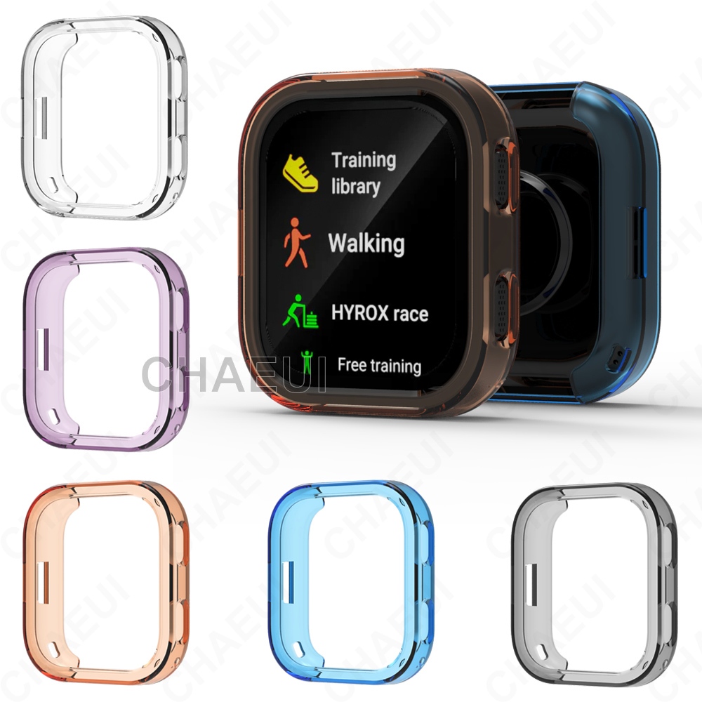 เคสซิลิโคนเปลือกป้องกันครึ่งฝาครอบอุปกรณ์เสริมสําหรับ Amazfit Bip Max / Bip 6