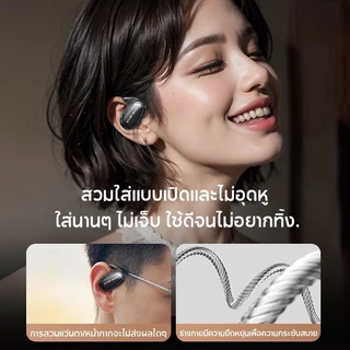 OSCROP TWS-S600 ชุดหูฟังบลูทูธไร้สาย True Bluetooth 5.4 กล่องชาร์จตัดเสียงรบกวน 120H แบตเตอรี่จอแสดงผลสแตนด์บายนานเป็นพิเศษ ไมโครโฟนในตัว การโทรที่ชัดเจน | น้ำหนักเบา