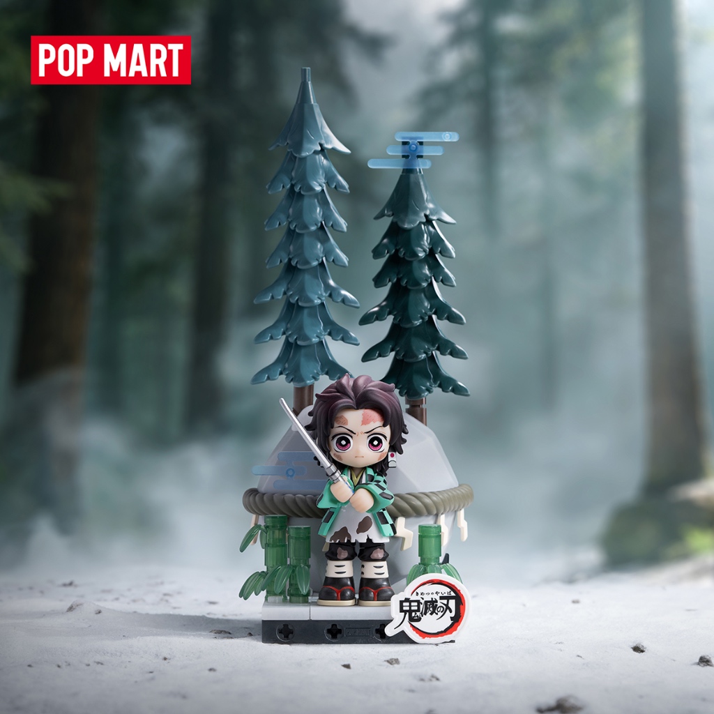 POP MART Demon Slayer Unwavering Resolve Arc Series Block Figures